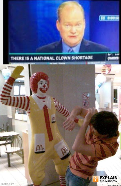this is why | image tagged in ronald mcdonald slap | made w/ Imgflip meme maker
