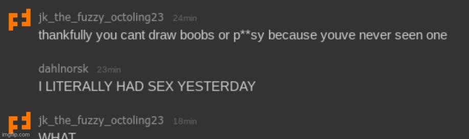 normal coversations with jk and dahl | made w/ Imgflip meme maker