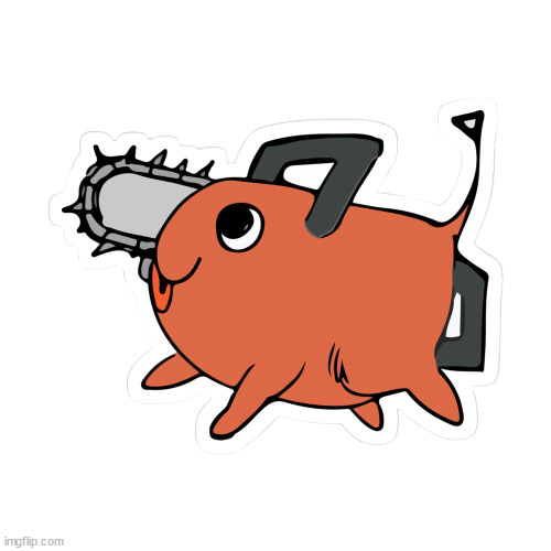 Pochita | image tagged in pochita | made w/ Imgflip meme maker