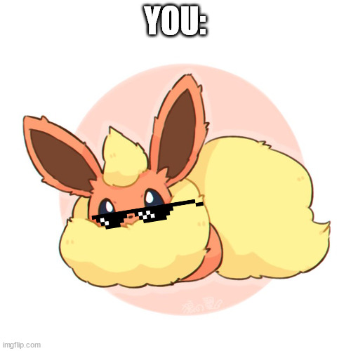 Too much floof | YOU: | image tagged in too much floof | made w/ Imgflip meme maker