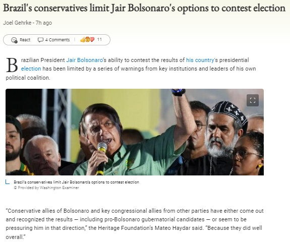 High Quality Jair Bolsonaro limited by Brazilian conservatives Blank Meme Template