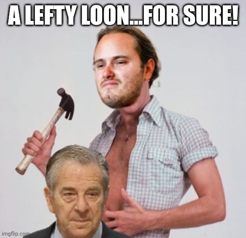 A LEFTY LOON...FOR SURE! | made w/ Imgflip meme maker