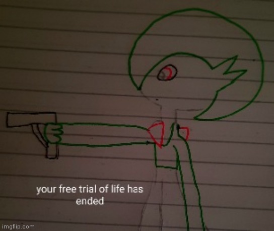 I am tempted to post this in furries-stream | image tagged in gardevoir free trial of life has ended | made w/ Imgflip meme maker
