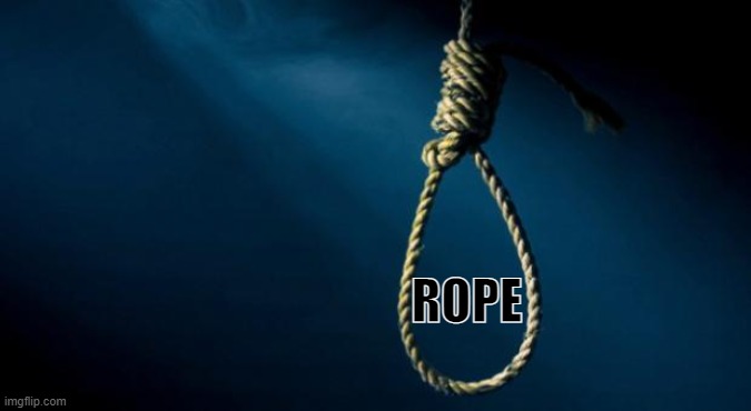 What are we doing? | ROPE | image tagged in noose | made w/ Imgflip meme maker