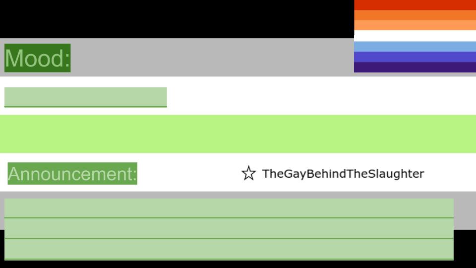 Anouncment Template Blank Meme Template
