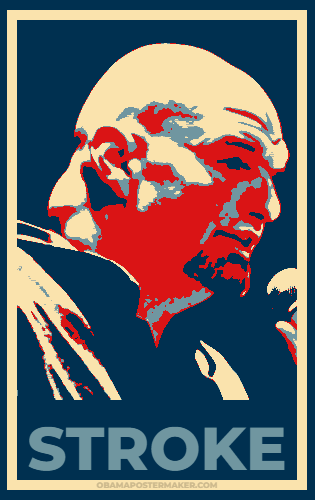 John Fetterman Stroke Blank Meme Template