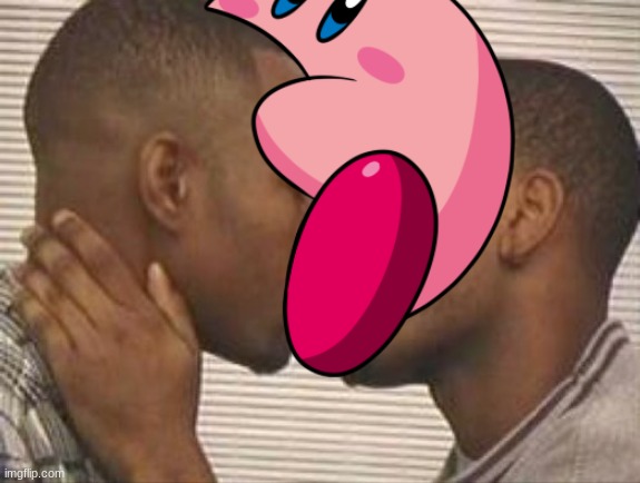 kirby not into that gay shi | made w/ Imgflip meme maker