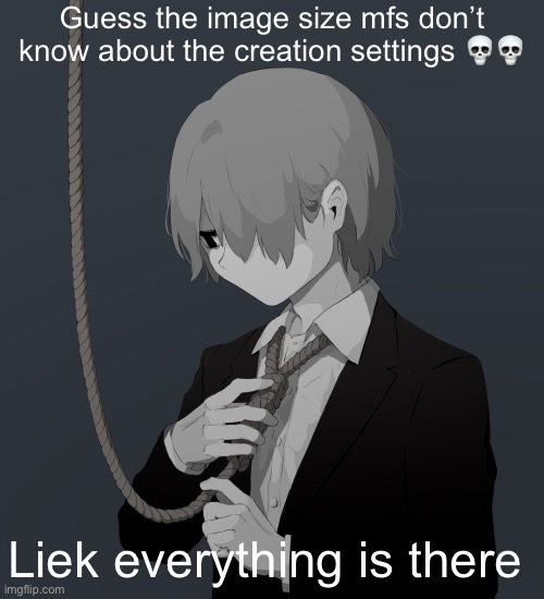 Avogado6 depression | Guess the image size mfs don’t know about the creation settings 💀💀; Liek everything is there | image tagged in avogado6 depression | made w/ Imgflip meme maker