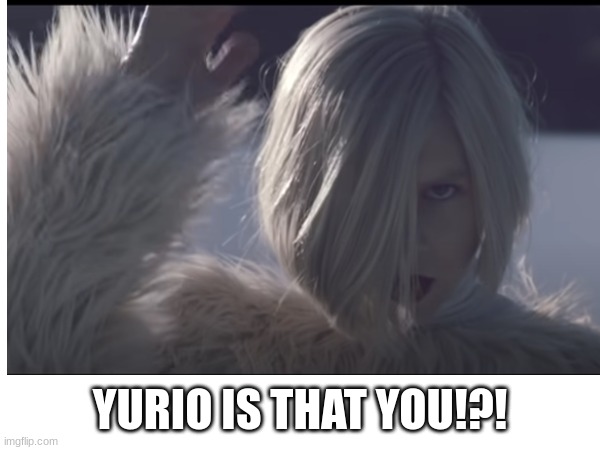 Yuri on ice | YURIO IS THAT YOU!?! | image tagged in anime | made w/ Imgflip meme maker