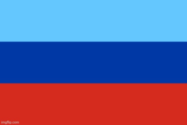 Lugansk flag | image tagged in lugansk flag | made w/ Imgflip meme maker