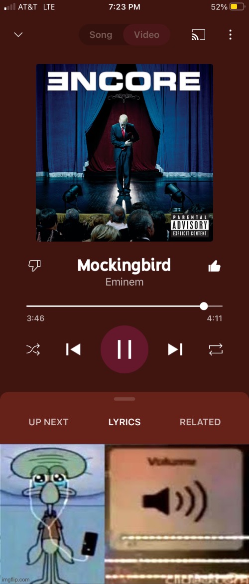 Mockingbird by eminem - Imgflip