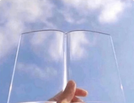 Clear book Blank Meme Template