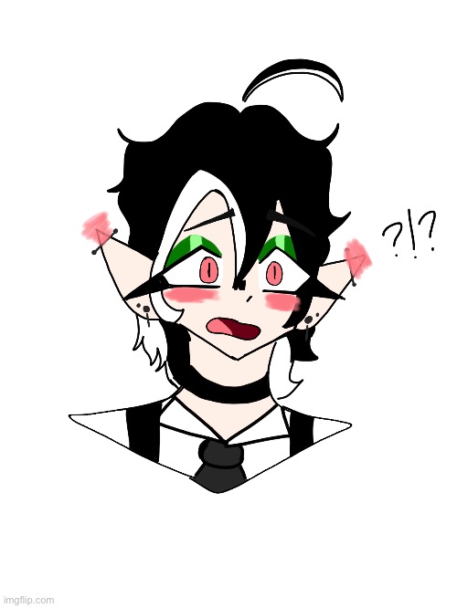Most recent digital drawing <3 I’m still figuring stuff out ;; | made w/ Imgflip meme maker