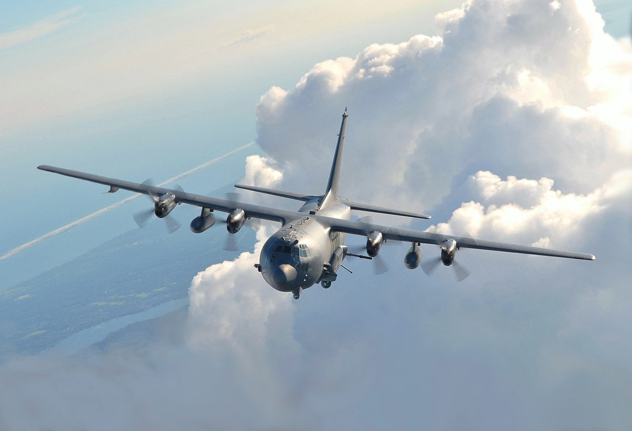 High Quality Slavic Lockheed AC-130 Blank Meme Template