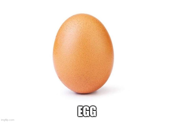 Eggbert | EGG | image tagged in eggbert | made w/ Imgflip meme maker