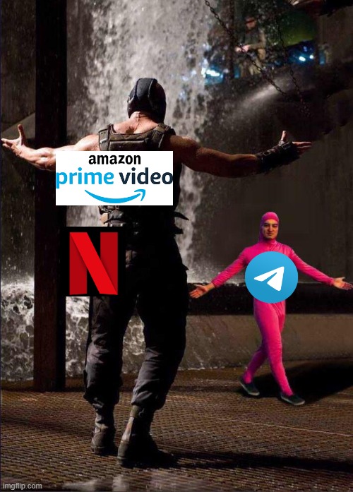 Pink Guy vs Bane | image tagged in pink guy vs bane | made w/ Imgflip meme maker