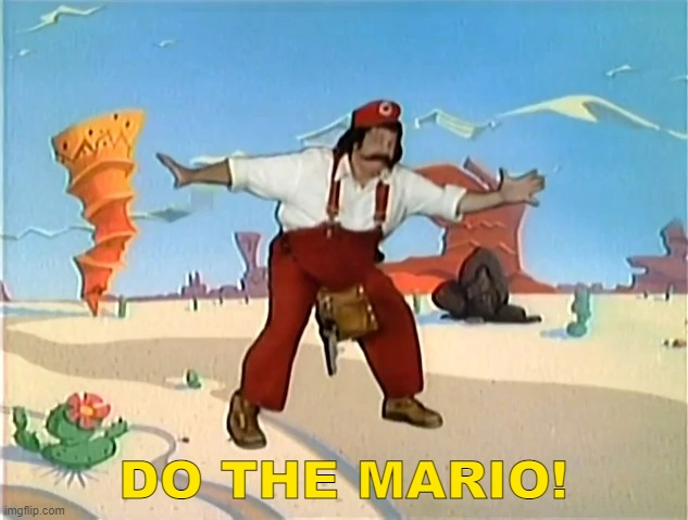 Do the Mario! Blank Meme Template