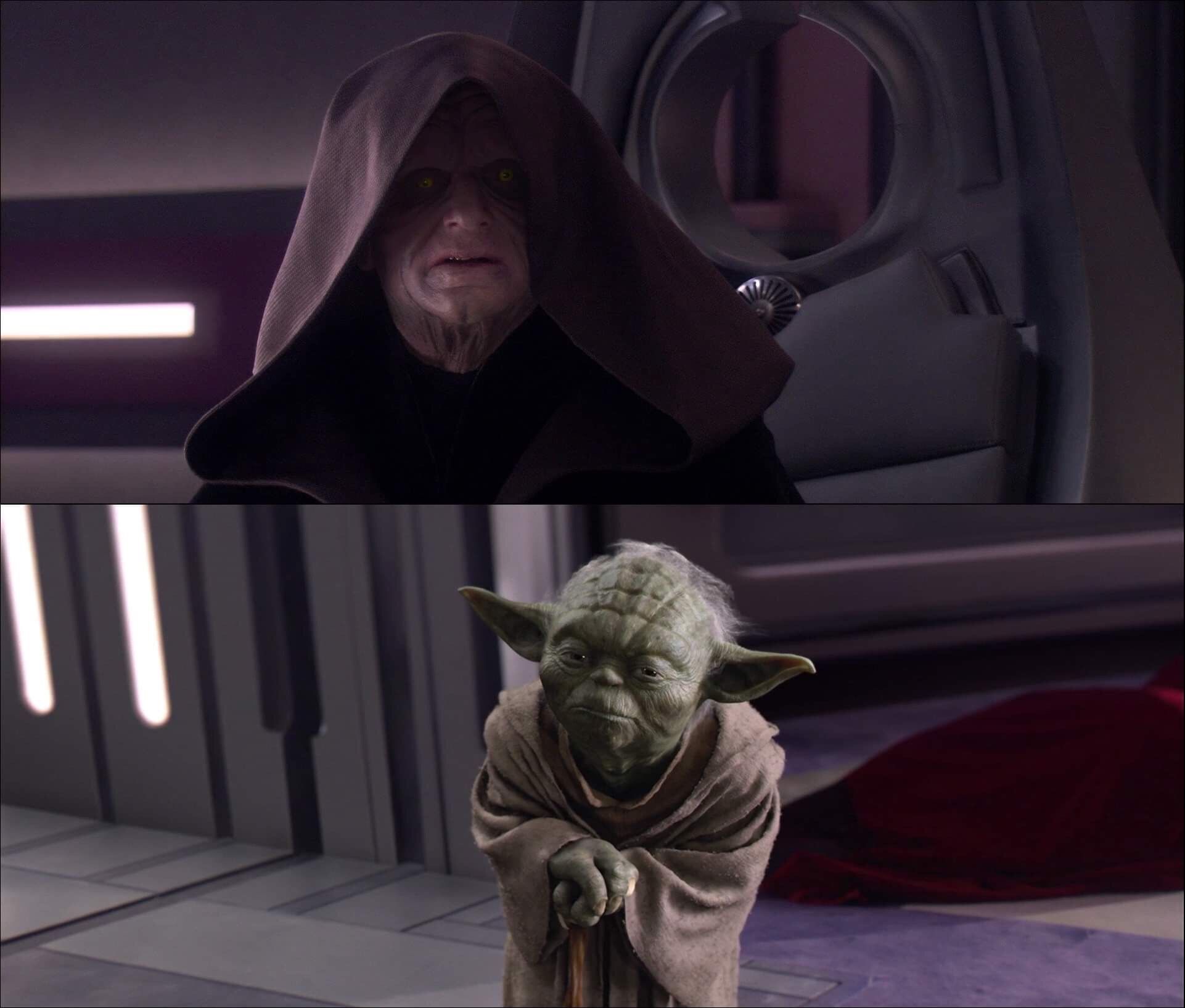 Master Yoda, you survived Blank Meme Template
