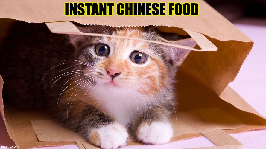 INSTANT CHINESE FOOD | made w/ Imgflip meme maker