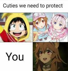 cuties we must protect Blank Meme Template