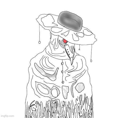 Plague doctor | image tagged in drawings | made w/ Imgflip meme maker