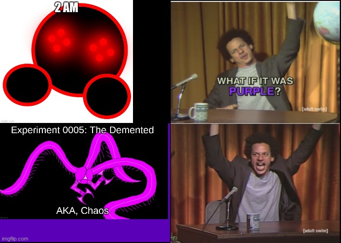 What if it was purple | image tagged in what if it was purple | made w/ Imgflip meme maker