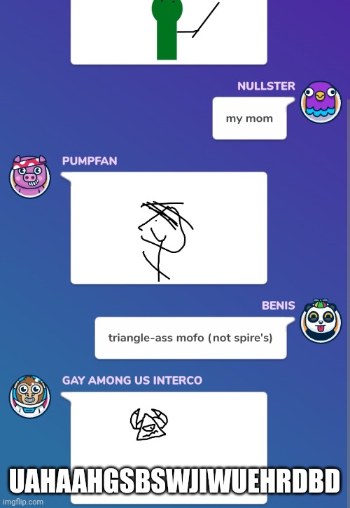 UAHAAHGSBSWJIWUEHRDBD | made w/ Imgflip meme maker