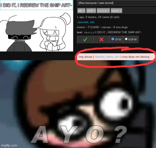 image tagged in a y o | made w/ Imgflip meme maker