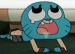 Gumball drooling Blank Meme Template
