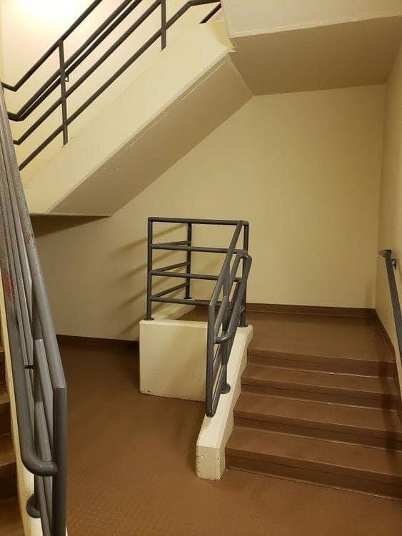 High Quality Stairs to Nowhere Blank Meme Template