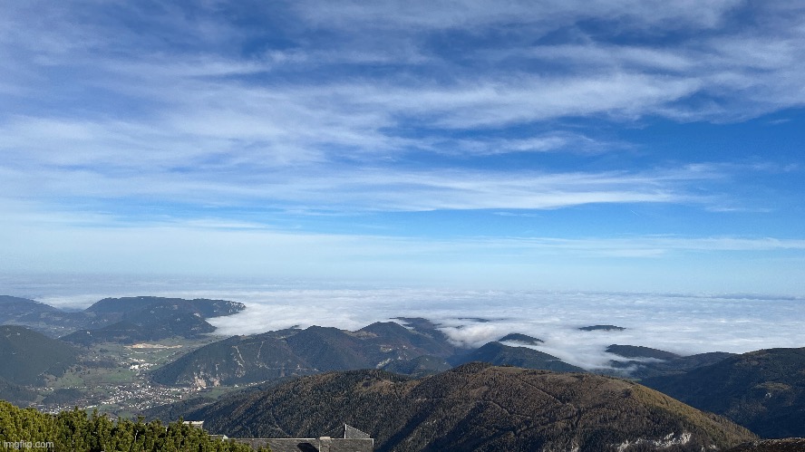 cloud ocean | image tagged in share your own photos | made w/ Imgflip meme maker