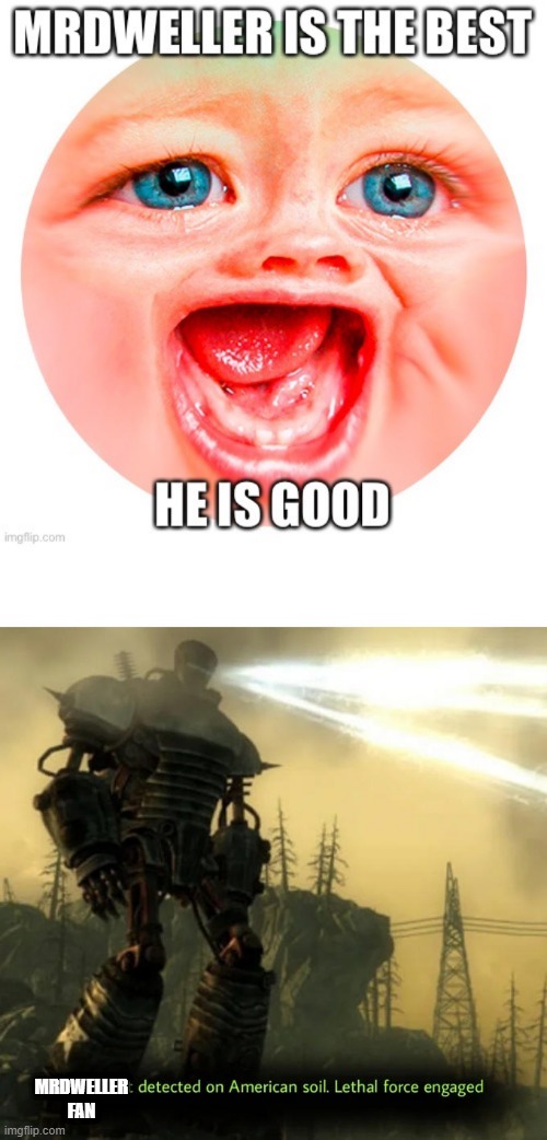 i hate tmdf (Owner note: idk if this is hating MrDweller) | MRDWELLER FAN | image tagged in communist detected on american soil | made w/ Imgflip meme maker