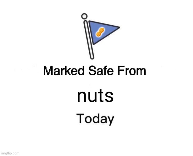 Marked Safe From Meme | 🥜; nuts | image tagged in memes,nnn,windy | made w/ Imgflip meme maker
