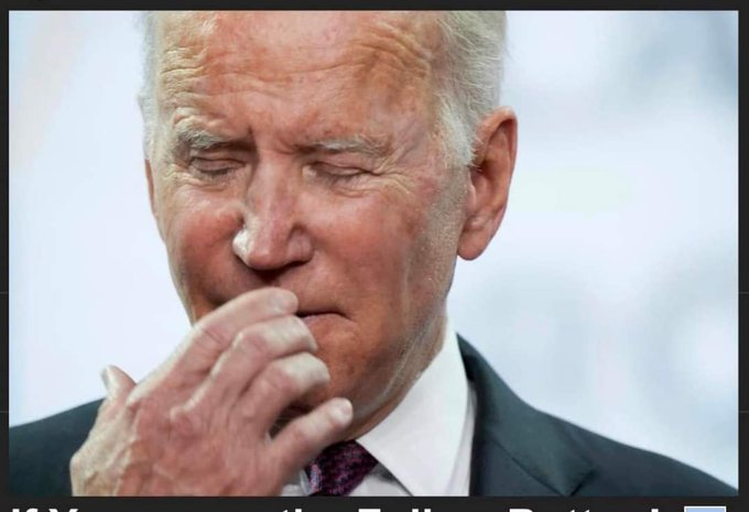 Biden sniffing fingers Blank Meme Template
