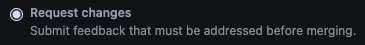github request changes Blank Meme Template
