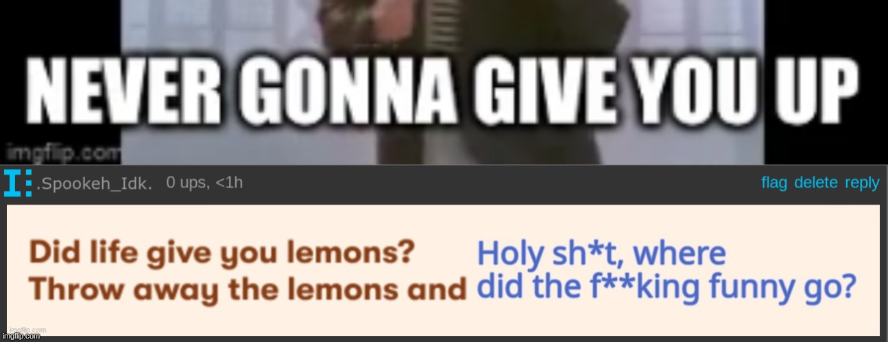 [No seriously, where did it go?] | image tagged in idk,stuff,s o u p,carck | made w/ Imgflip meme maker