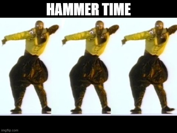 Stop Hammer time | HAMMER TIME | image tagged in stop hammer time | made w/ Imgflip meme maker