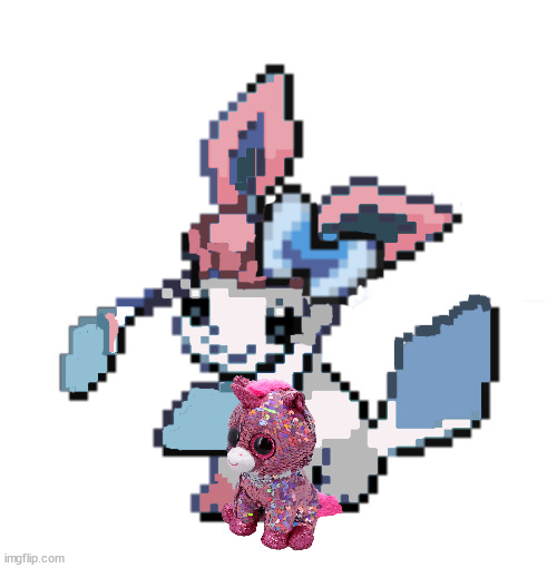baby sylceon | image tagged in baby sylceon | made w/ Imgflip meme maker