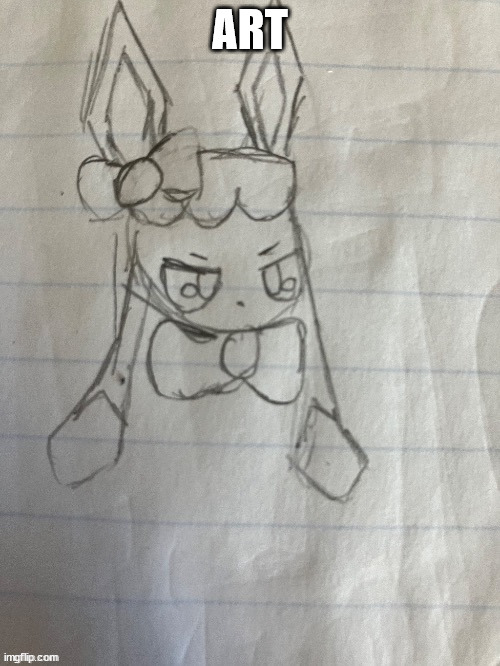 sylceon drawn by yoine | ART | image tagged in sylceon drawn by yoine | made w/ Imgflip meme maker