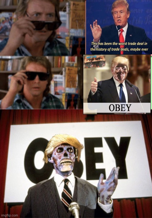image tagged in they live sunglasses,they live1 | made w/ Imgflip meme maker