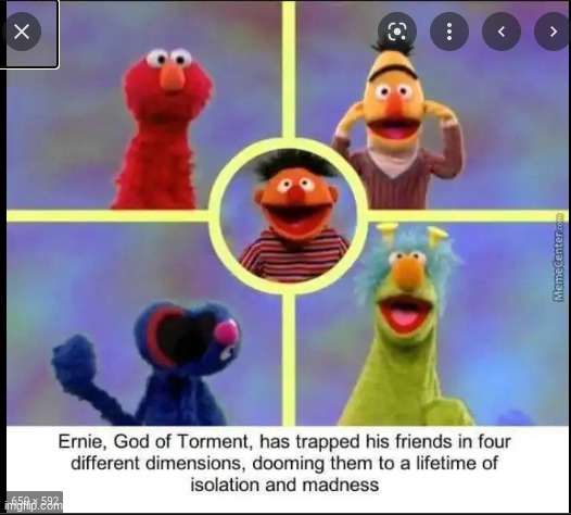 yes | image tagged in sickened elmo,evil kermit,ernie,lordcheesus,thomas has never seen such bullshit before,pyro | made w/ Imgflip meme maker