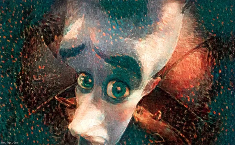 Megamind no bitches AI art | image tagged in megamind no bitches ai art | made w/ Imgflip meme maker