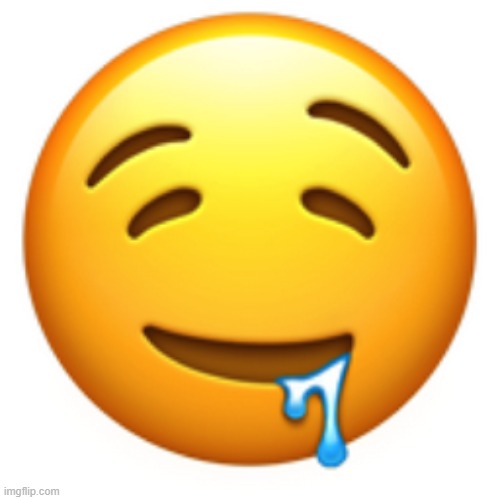 Drooling Face Emoji | image tagged in drooling face emoji | made w/ Imgflip meme maker
