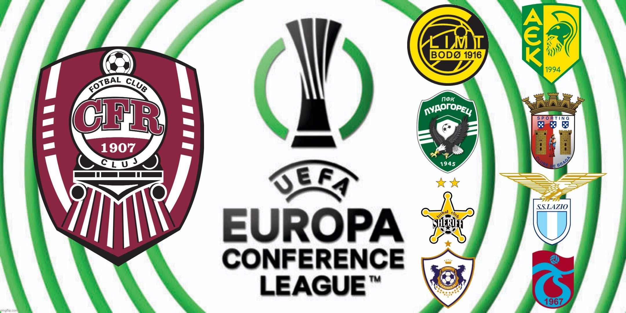 CFR Cluj's Possible Europa Conference League Knockout Round Play-offs Opponents | image tagged in cfr cluj,conference league,fotbal,memes | made w/ Imgflip meme maker