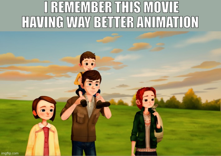 Children in boxes | I REMEMBER THIS MOVIE HAVING WAY BETTER ANIMATION | image tagged in we hate kids club | made w/ Imgflip meme maker