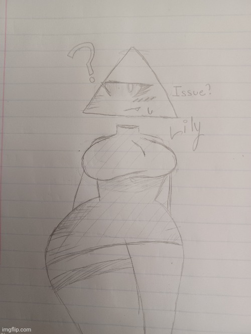 MY TRAP CARD, ZIZI'S DRAWING OF ILLY(she screwed up the name lmao) GO | made w/ Imgflip meme maker