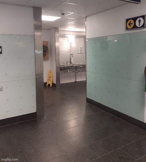 norweigan airport bathroom | made w/ Imgflip meme maker