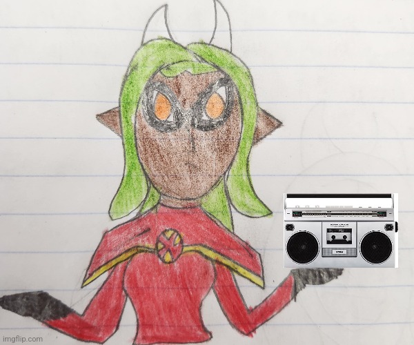 Supreme Inkmatas with da boombox | made w/ Imgflip meme maker