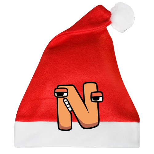 Festive N's hat Blank Meme Template