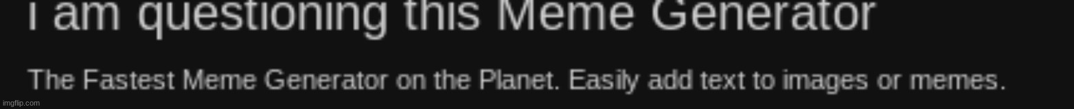 made w/ Imgflip meme maker